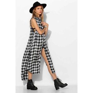 BDG Grunge Sleeveless Maxi Tunic